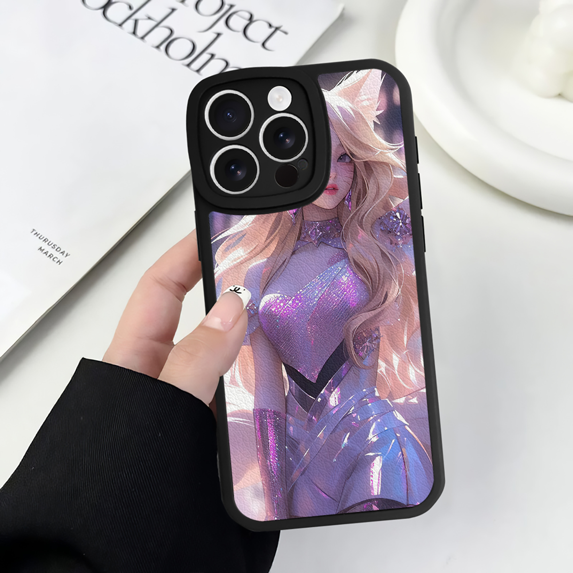 リーグ・オブ・レジェンド League of Legends LOL 【iPhone 16シリーズ対応】シリコンスマホケース（レザー調） 材質：シリコン